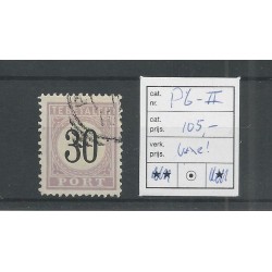 Suriname P6   Type II  Port 1886  VFU/gebr  CV 105 €