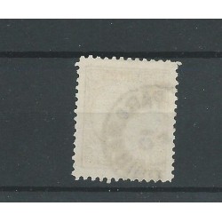 Suriname 14F  willem III 1873  VFU/gebr CV 65 €