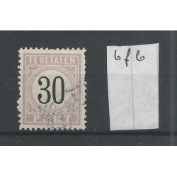 Suriname P6fb "Open-lijst" 1886  VFU/gebr CV 56 €
