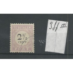 Suriname P9ff  Lange Breukstreep  VFU/gebr CV 12 €