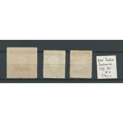 Ned. Indie  359-361 Wilhelmina MNH/postfris  CV 340 €