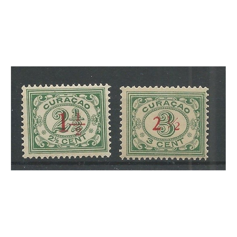 Curacao 101-102 Hulpuitgifte MNH/postfris CV 15 € Curacao 101-102 Hulpuitgifte MNH/postfris CV 15 €