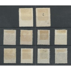 Suriname 48-57 Wilhelmina  MH/ongebr CV 360 €Pracht !!