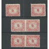 Suriname 58/59, 58a/59a Keerdrukken  MH/ongebr CV 400 €Pracht !!