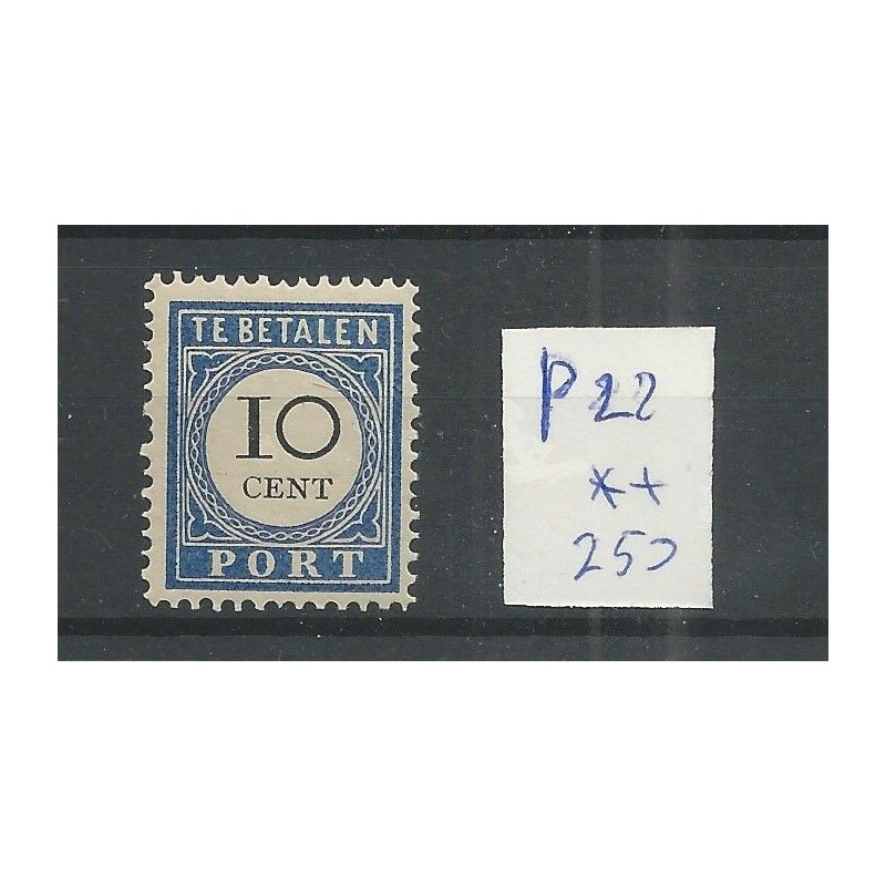Nederland P22 Port 1894 MNH CV 250 € Pracht !! Nederland P22 Port 1894 MNH CV 250 € Pracht !!