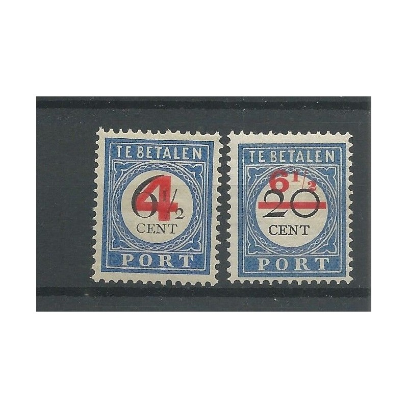 Nederland P29-30 Port MH/ongebr CV 10 € Pracht !! Nederland P29-30 Port MH/ongebr CV 10 € Pracht !!