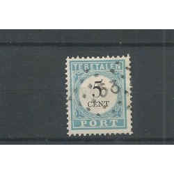 Nederland P6D-II met puntstempel 53VFU/gebr  CV 22,50 €  Pracht !!
