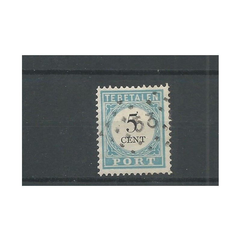 Nederland P6D-II met puntstempel 53VFU/gebr CV 22,50 € Pracht !! Nederland P6D-II met puntstempel 53VFU/gebr CV 22,50 € Pracht !!