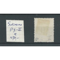 Suriname P7 Type II MH/ongebr  CV  470 €   (2)