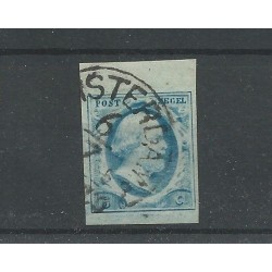 Nederland 1 plt III-78  Randzegel   CV 90 €  Pracht !!