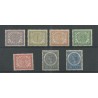Ned. Indie  40a-49a "Loslatende kleuren"MH/ongebr   CV 75 €  PRACHT !!