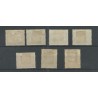 Ned. Indie  40a-49a "Loslatende kleuren"MH/ongebr   CV 75 €  PRACHT !!