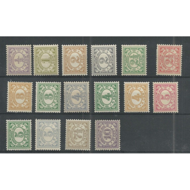 Ned. Indie 99-114 Cijfer MH/ongebr CV 27,5 € PRACHT !! Ned. Indie 99-114 Cijfer MH/ongebr CV 27,5 € PRACHT !!
