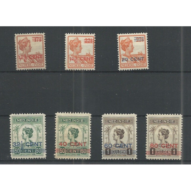 Ned. Indie 142-148 Hulpuitgifte MH/ongebr CV 28 € PRACHT !! Ned. Indie 142-148 Hulpuitgifte MH/ongebr CV 28 € PRACHT !!