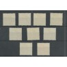 Ned. Indie  186-194 Karbouw zonder wm  MH/ongebr CV 6,5 €  PRACHT  !!