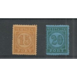 Ned. Indie  P3/P4 Port 1874  MH/ongebr CV 150 €  PRACHT  !!