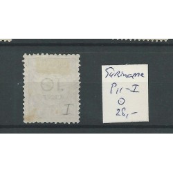 Suriname P11 Type I   VFU/gebr  CV  28 € (2)