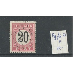 Ned. Indie  P9fbD  Port VFU/gebr CV 30 €  PRACHT  !!