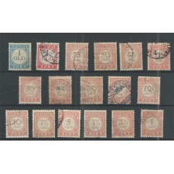 Ned. Indie  P23-39 Port 1913  VFU/gebr CV 114 €  PRACHT  !!