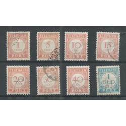 Ned. Indie  P41-48 Port 1941  tweevoudig VFU/gebr CV 135 €  PRACHT  !!