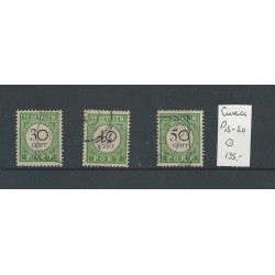 CURACAO  P18-20  VFU/gebr  CV  135 €