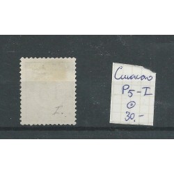 Curacao  P5-I port  VFU/gebr  CV 50 €
