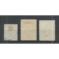 Ned. Indie  D25-27 Dienst  VFU/gebr CV 69 €  PRACHT  !!