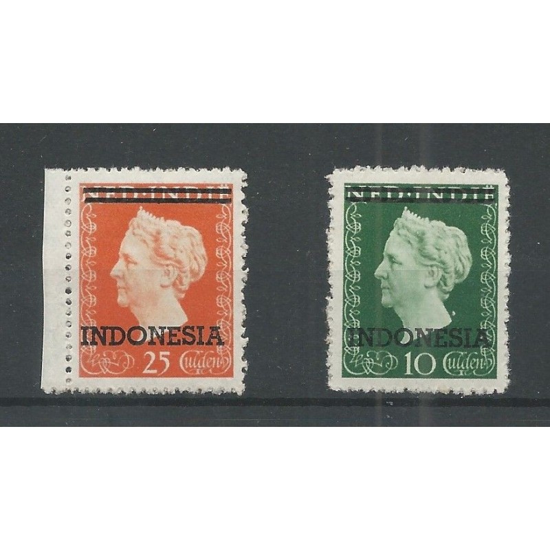Ned. Indie 360-361 Hulpuitgifte MNH/postfris CV 275 € PRACHT !! Ned. Indie 360-361 Hulpuitgifte MNH/postfris CV 275 € PRACHT !!