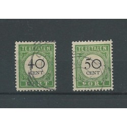 Curacao P19 &  P20  Port  1892 VFU/gebr  CV 90 €