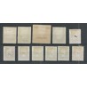 Ned. Indie 351-361 Hulpuitgifte MH/ongebr  CV 345 €  PRACHT  !!