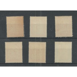Ned. Nieuw Guinea P1-6 Port MNH/postfris  CV 21 €