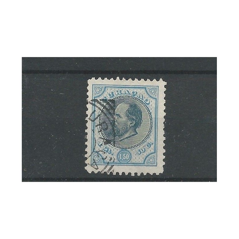 Curacao 11F Willem III VFU/gebr CV 135 € Pracht !! Curacao 11F Willem III VFU/gebr CV 135 € Pracht !!