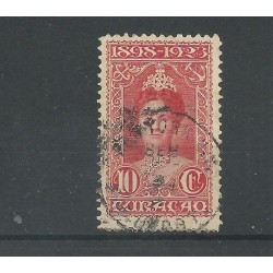Curacao 77 Wilhelmina BUITENLAND stempel VFU/gebr  CV ?? € Pracht !!