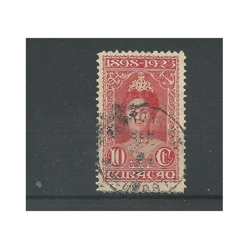 Curacao 77 Wilhelmina BUITENLAND stempel VFU/gebr CV ?? € Pracht !! Curacao 77 Wilhelmina BUITENLAND stempel VFU/gebr CV ?? € Pracht !!