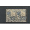 Curacao 74a hulpzegel PAARTJE VFU/gebr  CV 115+ € Pracht !!