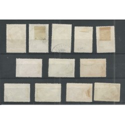 Curacao 126-137 Wilhelmina  VFU/gebr  CV 48 € Pracht !!