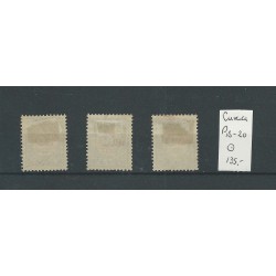CURACAO  P18-20  VFU/gebr  CV  135 €