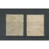 Curacao P24 en P27 met SABA stempel  VFU/gebr CV 10+ € Pracht !!