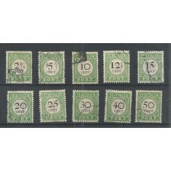 Curacao P11-20 Port 1892  VFU/gebr CV 150 € Pracht !!