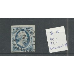 Nederland 1 Plt I-66  "ROZENDAAL-A" VFU/gebr  CV 40 €  +125 Eysinga