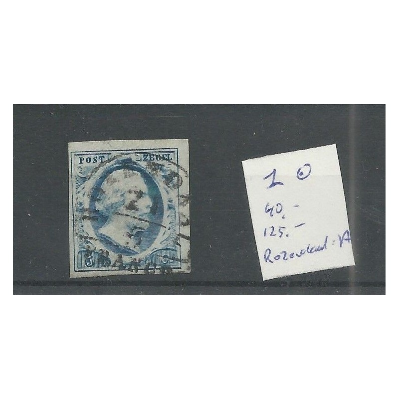 Nederland 1 Plt I-66 "ROZENDAAL-A" VFU/gebr CV 40 € +125 Eysinga Nederland 1 Plt I-66 "ROZENDAAL-A" VFU/gebr CV 40 € +125 Eysinga