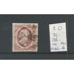 Nederland 2  "DOKKUM-A en NES" VFU/gebr  CV 30 €  +350 Eysinga