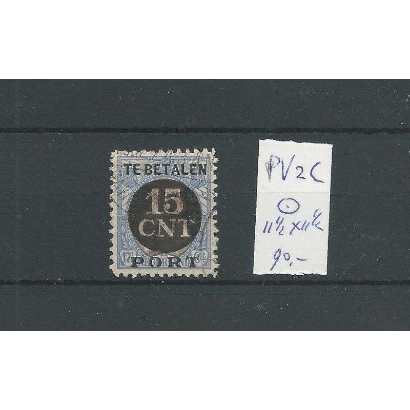 Nederland PV 2C 11,5x11,5 Postpakketverreken VFU/gebr CV 90€ Nederland PV 2C 11,5x11,5 Postpakketverreken VFU/gebr CV 90€