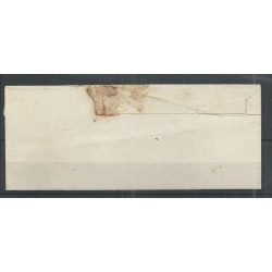 Nederland 5 op brief STEENBERGEN-HOGE ZWALUWE 1864 VFU/gebr  CV 100 €