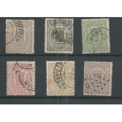 Nederland 13-18 Wapens  VFU/gebr  CV 334 €