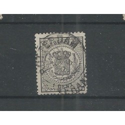 Nederland 14A  "ROTTERDAM 1869" francotakje VFU/gebr  CV 100 €