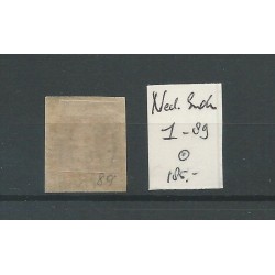 Ned.Indie  1 pos 89 "SALATIGA" VFU/gebr  CV 185+ €