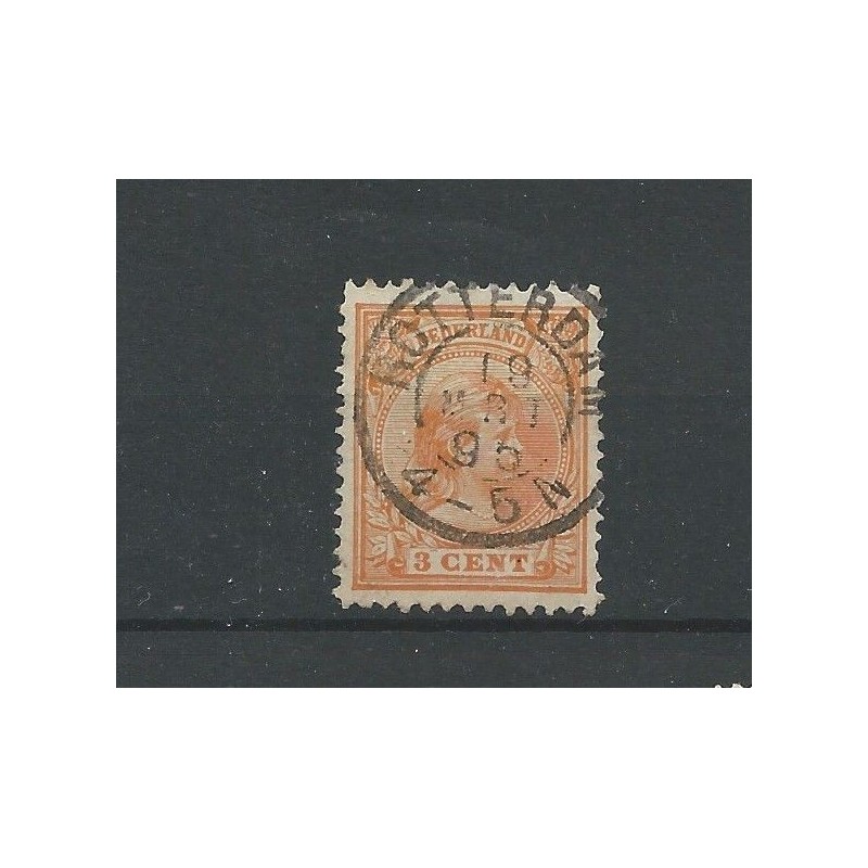 Nederland 34 met "ROTTERDAM 1894" VFU/gebr CV 5+ € Nederland 34 met "ROTTERDAM 1894" VFU/gebr CV 5+ €