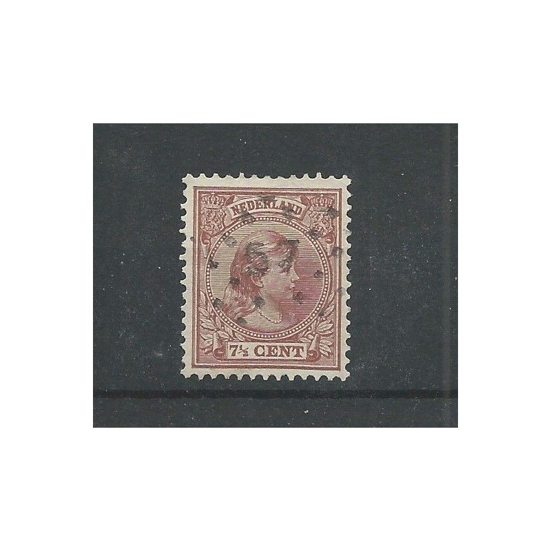 Nederland 36 met puntstempel 57 VFU/gebr CV 28+ € Nederland 36 met puntstempel 57 VFU/gebr CV 28+ €