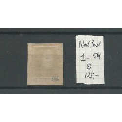 Ned.Indie  1 pos 54 "BATAVIA 1870" VFU/gebr  CV 125+ €